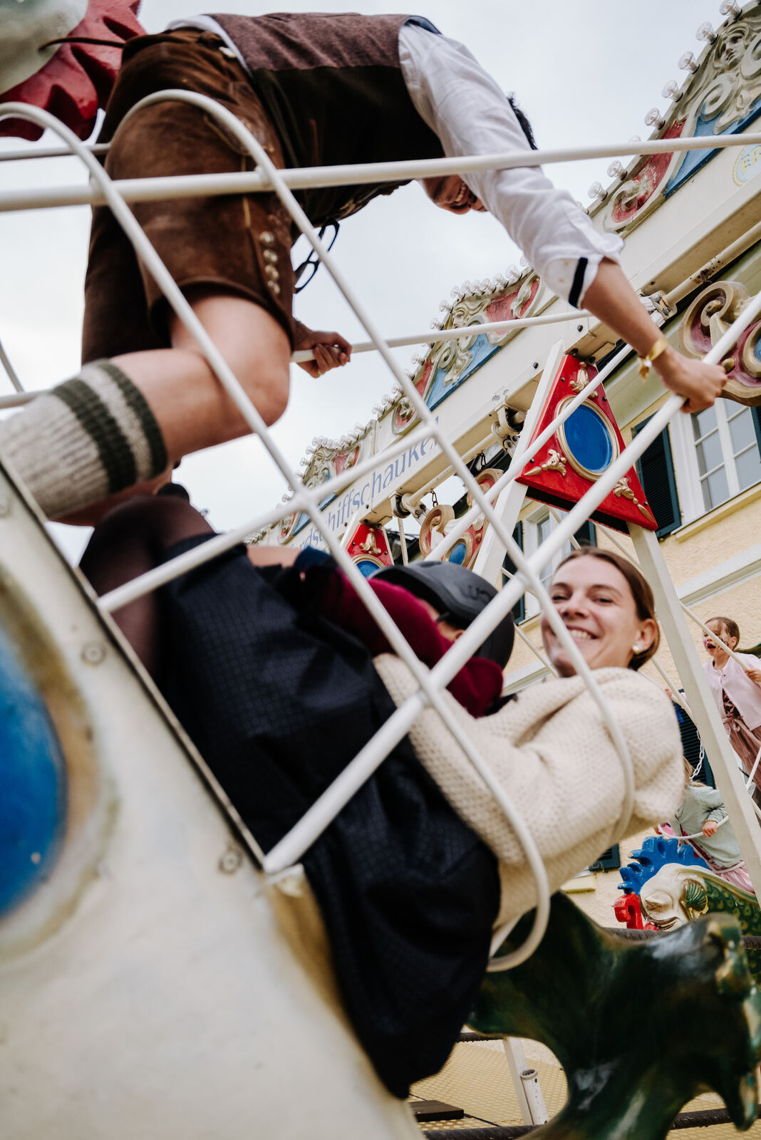 Kettenkarussell beim Sommerfest