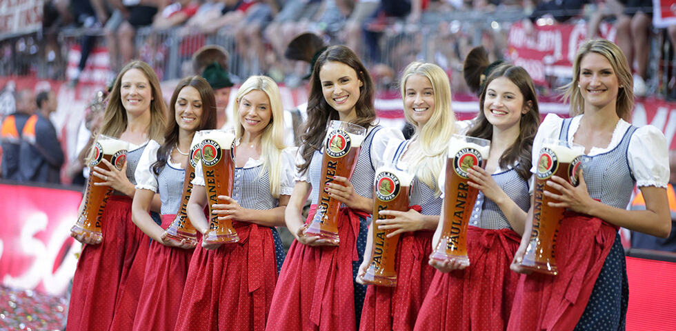Hostessen beim FC Bayern