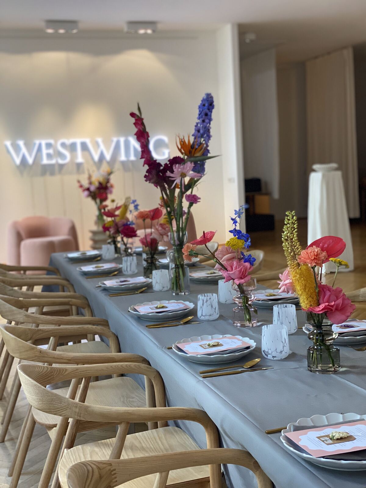Tafel beim Westwing Dinner